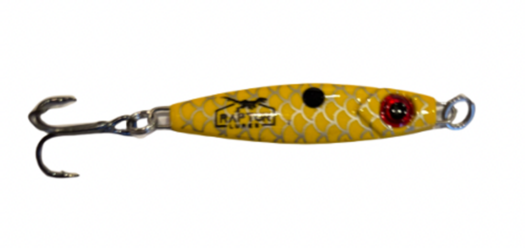Raptor Jigging Spoon Gold1